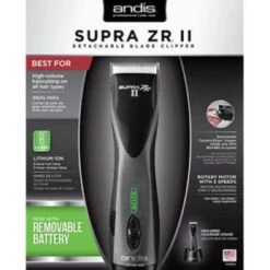 Andis Supra NEW ZR 2 Detachable Blade Clipper