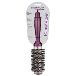 Brushworx Tourmaline Small Hot Tube Brush #HT-132 -Care Products Brushworx Tourmaline Small Hot Tube Brush HT 132 3