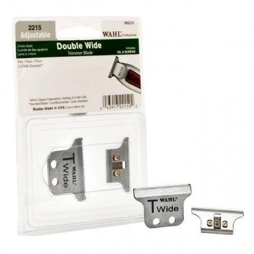 Wahl Detailer Double Wide Blade #2215-1101 3 Wahl Detailer Double Wide Blade #2215-1101