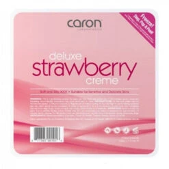 Caron Deluxe Strawbery Creme Hard Wax 500 Gm