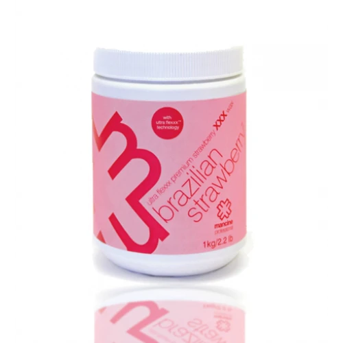 Mancine Ultra Flexxx Brazilian Strawberry Strip Wax 800gm 3 Mancine Ultra Flexxx Brazilian Strawberry Strip Wax 800gm