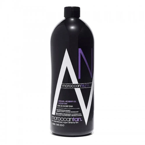 Moroccan Tan Nights 1 Hour Tan 15% 1 Litre 3 Moroccan Tan Nights 1 Hour Tan 15% 1 Litre