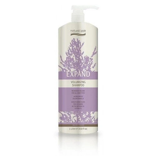 Natural Look Expand Volumising Shampoo 1 Litre 3 Natural Look Expand Volumising Shampoo 1 Litre