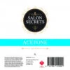 Salon Secrets Acetone 1 Litre -Care Products salon secrets acetone 1 litre 721782512092 500x500 1