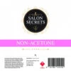 Salon Secrets Non Acetone 1 Litre 1 Salon Secrets Non Acetone 1 Litre -Care Products salon secrets non acetone 1 litre 642078520488 500x500 1