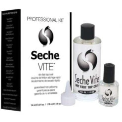Seche Professional Kit Vite Fast Dry Top Coat 118 Ml + 14 Ml FREE
